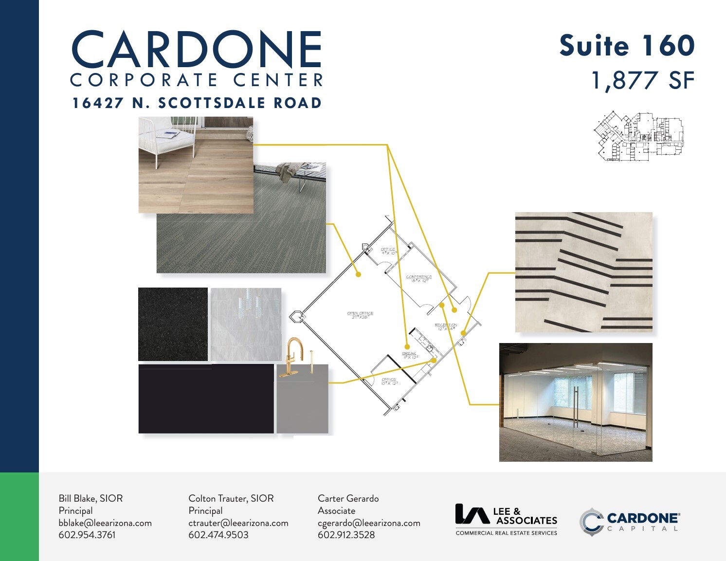 16427 N Scottsdale, Scottsdale, AZ for lease Floor Plan- Image 1 of 1