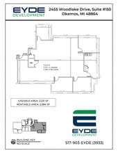 2455 Woodlake Cir, Okemos, MI for lease Site Plan- Image 1 of 1