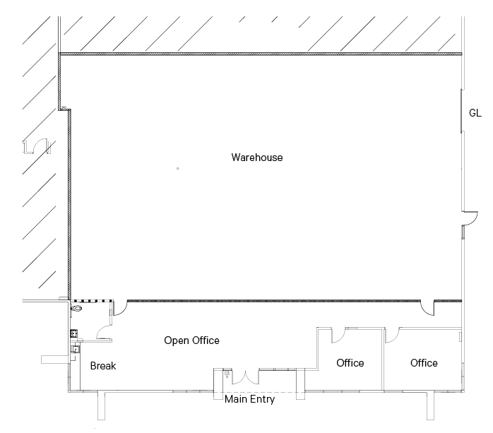 3585 Corporate Ct, San Diego, CA for lease Floor Plan- Image 1 of 2