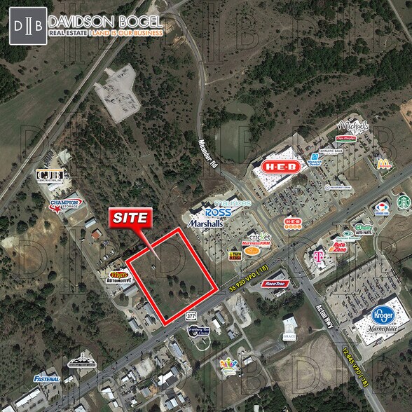 & Meander Rd, Granbury, TX for sale - Building Photo - Image 1 of 1