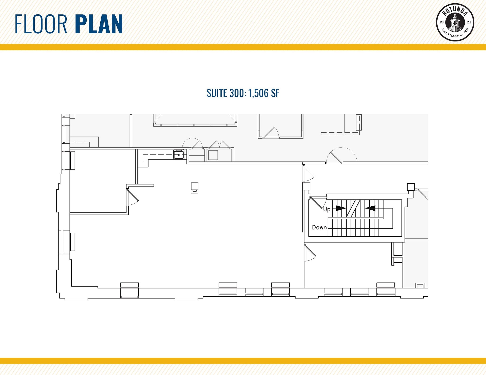 711 W 40th St, Baltimore, MD for lease Floor Plan- Image 1 of 1