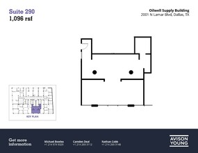 2001 N Lamar St, Dallas, TX for lease Floor Plan- Image 1 of 1