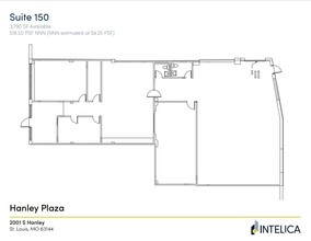 2001 S Hanley Rd, Brentwood, MO for lease Floor Plan- Image 1 of 1