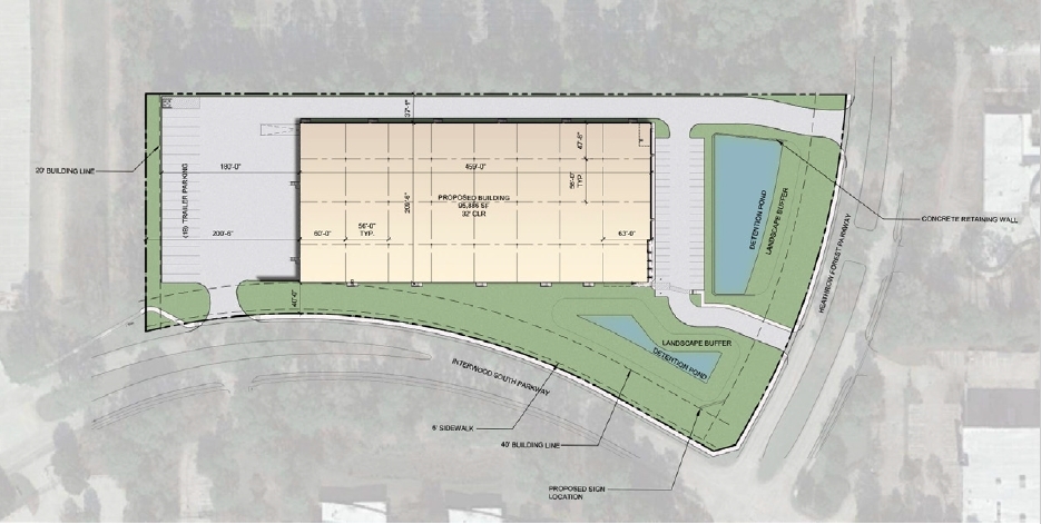 3955 Interwood Pky S, Houston, TX for sale - Site Plan - Image 2 of 3