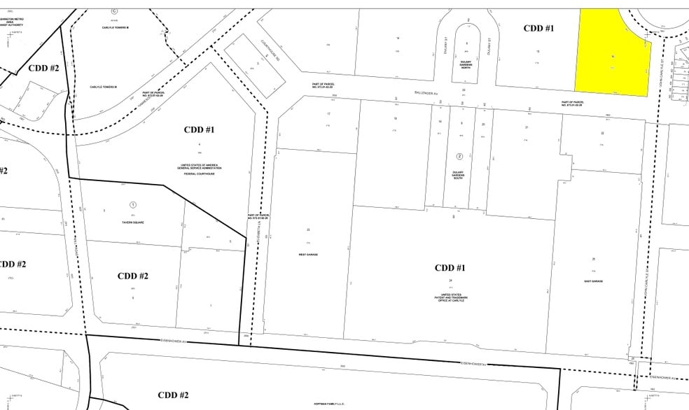 1925 Ballenger Ave, Alexandria, VA for lease - Plat Map - Image 2 of 20
