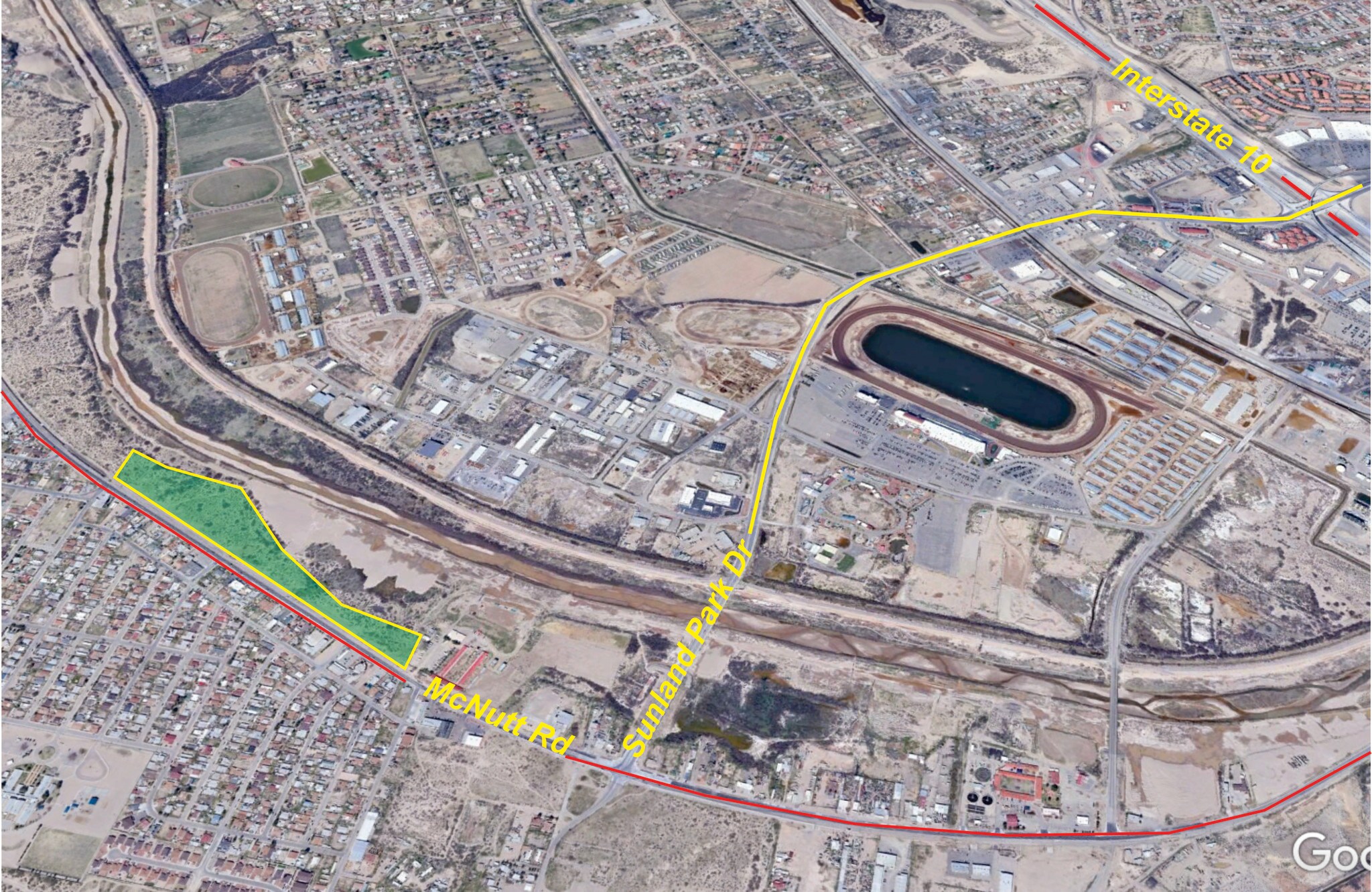 2000 McNutt Rd, Sunland Park, NM 88063 19 Acres on McNutt Road Near