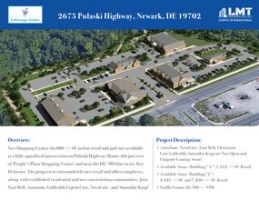 2675 Pulaski Hwy, Newark, DE - AERIAL  map view