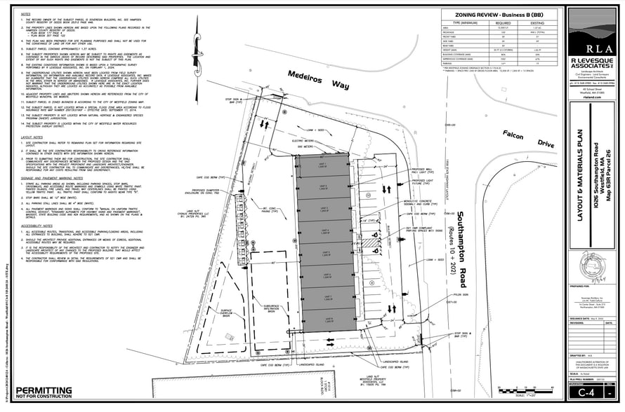1026 Southampton Rd, Westfield, MA for sale - Site Plan - Image 2 of 5