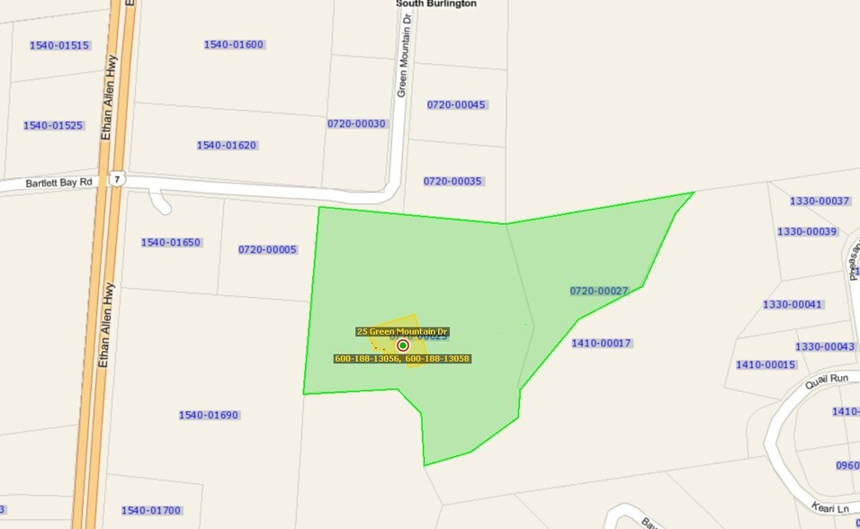 25 Green Mountain Dr, South Burlington, VT for sale - Plat Map - Image 2 of 17