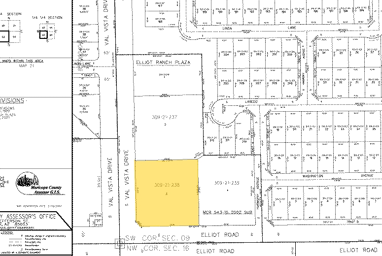 29 N Val Vista Rd, Gilbert, AZ for lease - Plat Map - Image 2 of 2