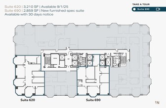 550 W C St, San Diego, CA for lease Floor Plan- Image 1 of 1