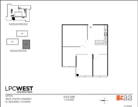 300 N Pacific Coast Hwy, El Segundo, CA for lease Floor Plan- Image 1 of 1