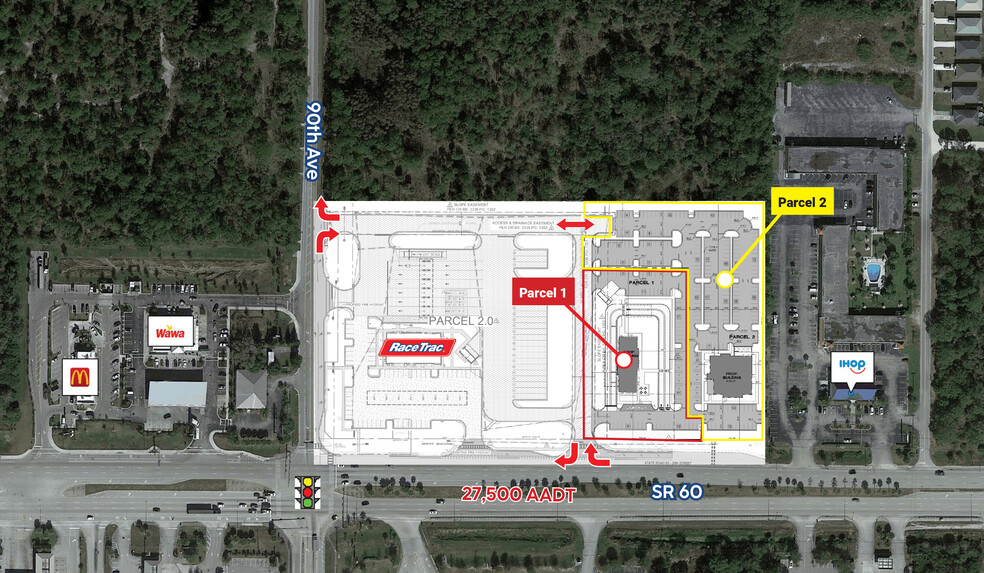 8980 20th St, Vero Beach, FL for lease - Site Plan - Image 1 of 2