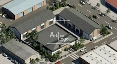 Milly-la-Forêt, ESS - AERIAL  map view