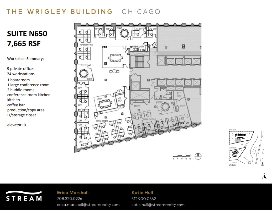 400 N Michigan Ave, Chicago, IL for lease Floor Plan- Image 1 of 1