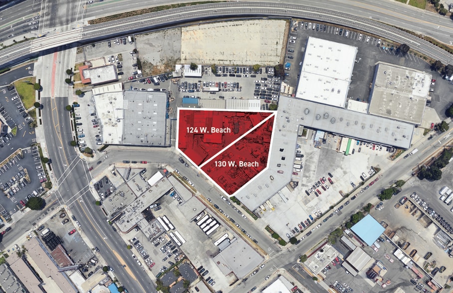 124-130 W Beach Ave, Inglewood, CA for lease - Primary Photo - Image 1 of 4