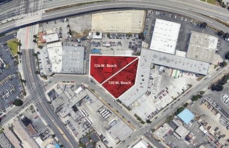 More details for 124-130 W Beach Ave, Inglewood, CA - Land for Lease