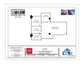 1111 W Mockingbird Ln, Dallas, TX for lease Floor Plan- Image 1 of 2