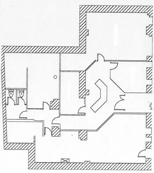Retail in Paris for lease - Floor Plan - Image 2 of 2