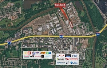 2081-2089 Corporate 44 Dr, Fenton, MO - AERIAL  map view