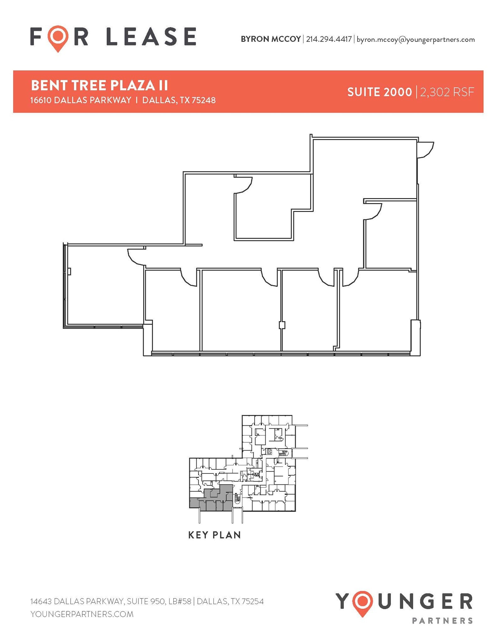 16610 N Dallas Pky, Dallas, TX for lease Floor Plan- Image 1 of 1