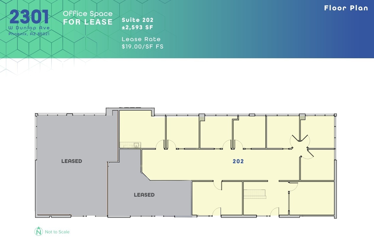 2301 W Dunlap Ave, Phoenix, AZ for lease Floor Plan- Image 1 of 1