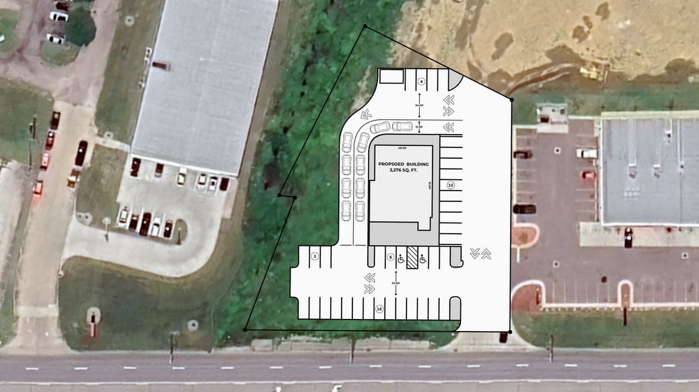 1108 Eads Pkwy, Lawrenceburg, IN for lease - Site Plan - Image 2 of 3