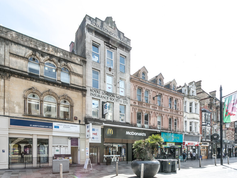 28-31 St Mary St, Cardiff for lease - Building Photo - Image 2 of 4