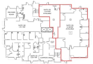 3705 Lakeview Pkwy, Rowlett, TX for lease Floor Plan- Image 2 of 2