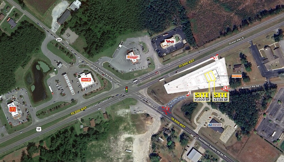 Ocean Hwy E & Southport Supply SE rd, Supply, NC for lease - Site Plan - Image 3 of 3