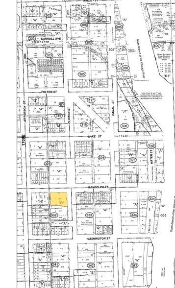 549 W Randolph St, Chicago, IL for lease - Plat Map - Image 2 of 13