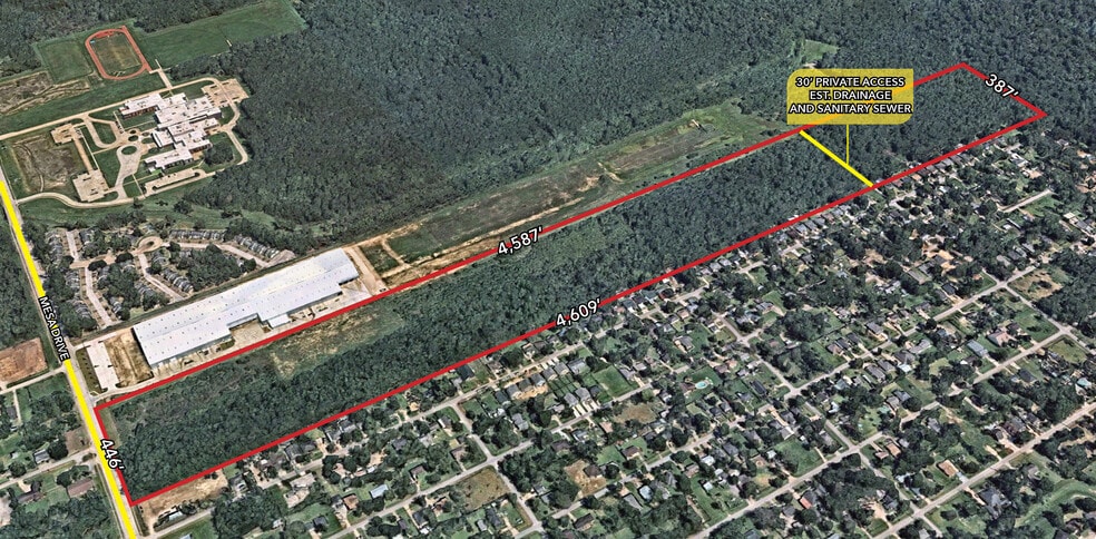 10302 Mesa Drive, Houston, TX for sale - Aerial - Image 1 of 1