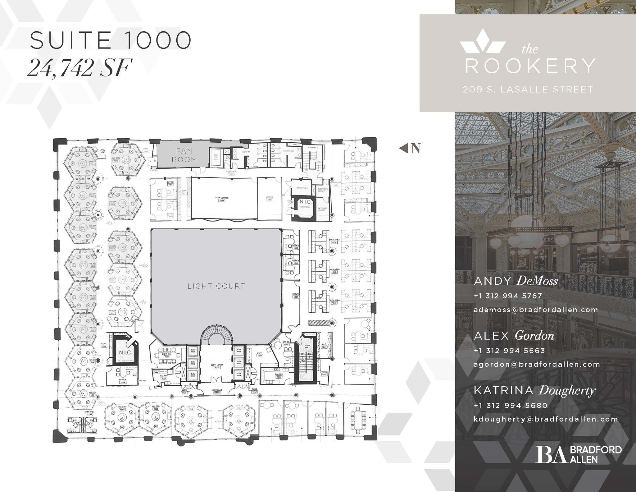 209 S LaSalle St, Chicago, IL for lease Floor Plan- Image 1 of 2