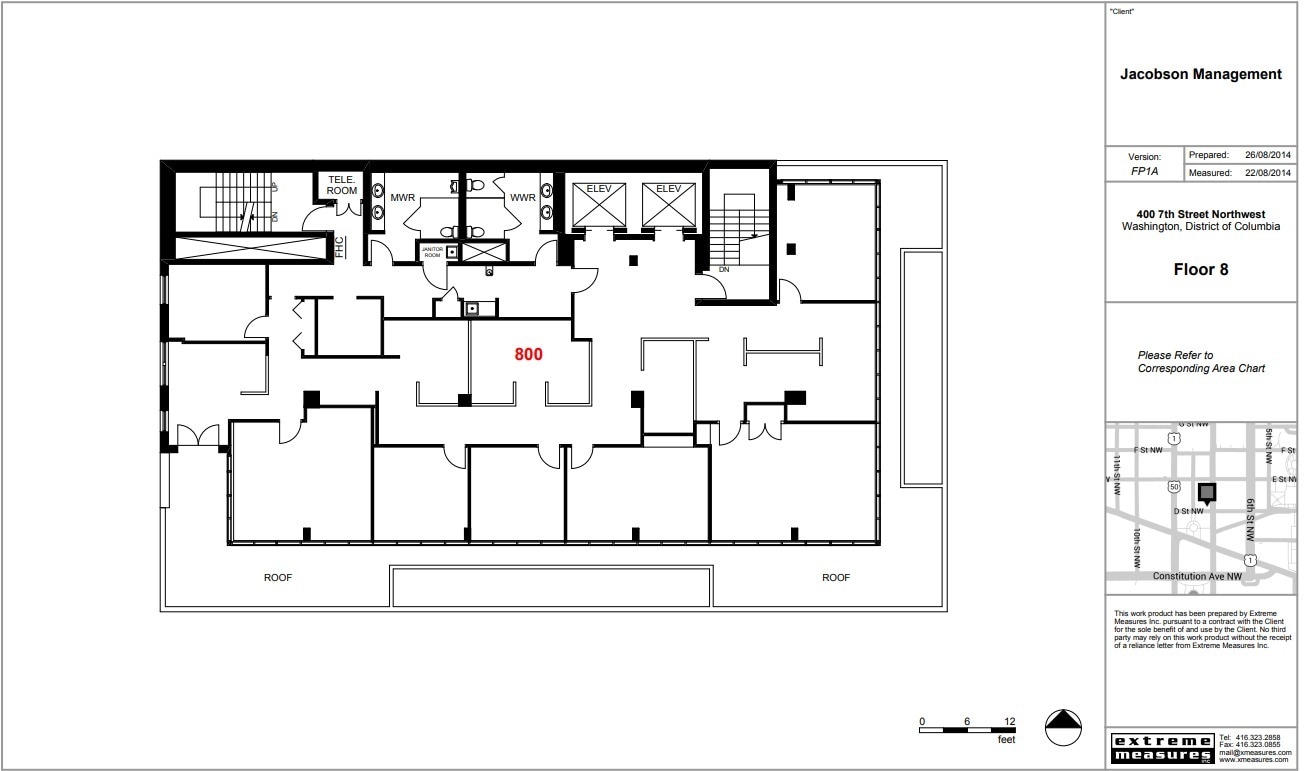 400 7th St NW, Washington, DC for lease Floor Plan- Image 1 of 1