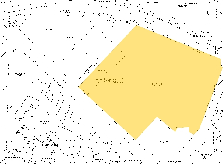 6343-6401 Penn Ave, Pittsburgh, PA for lease - Plat Map - Image 3 of 5