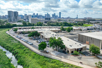 1350 Manufacturing St, Dallas, TX - aerial  map view