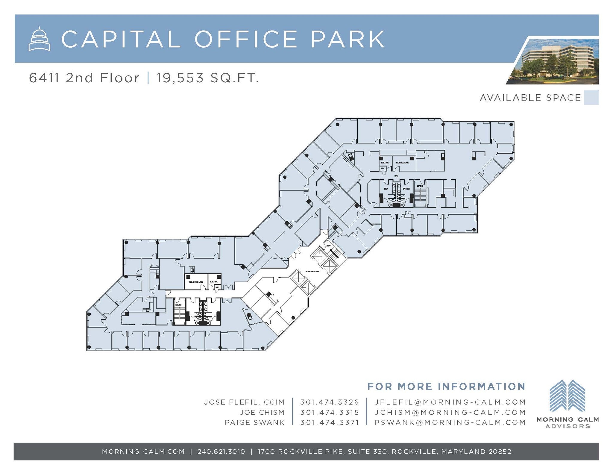 6411 Ivy Ln, Greenbelt, MD for lease Floor Plan- Image 1 of 1