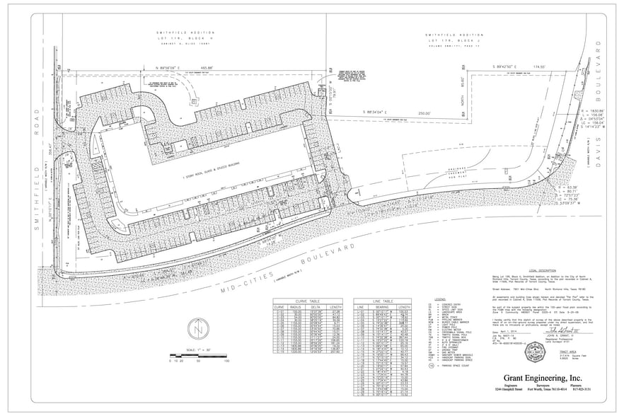 7901 Mid Cities Blvd, North Richland Hills, TX for sale - Site Plan - Image 3 of 3