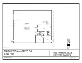 1500 Farmer Rd, Conyers, GA for lease Site Plan- Image 1 of 1