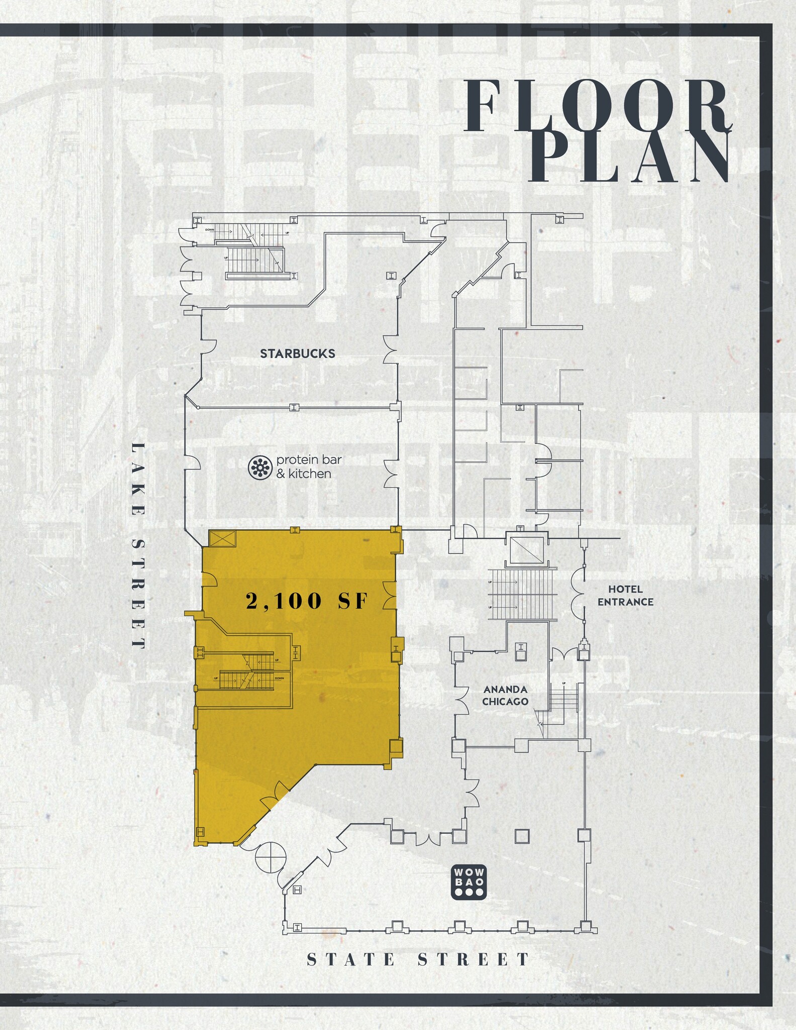 1 West Upper Wacker Drive, Chicago, IL for lease Floor Plan- Image 1 of 1