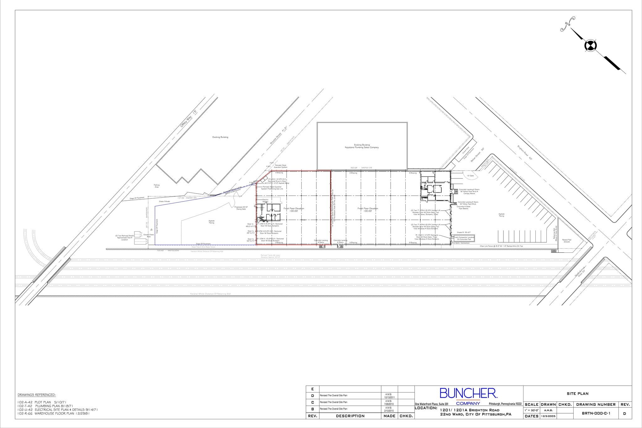 1201 Brighton Rd, Pittsburgh, PA for lease Site Plan- Image 1 of 7