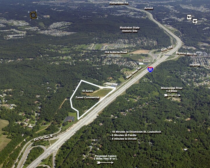 I55, Imperial, MO, 63052 Commercial Land For Sale