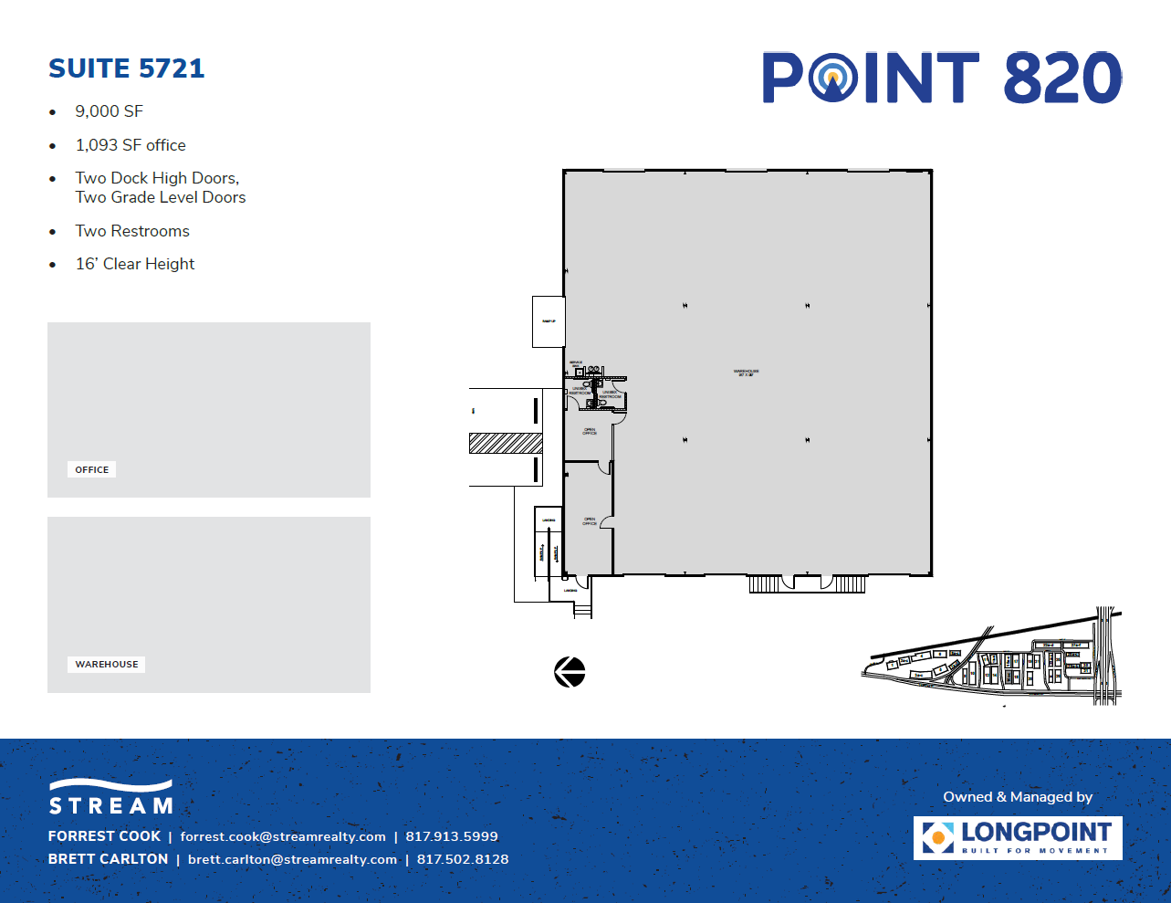 5721 E Rosedale St, Fort Worth, TX for lease Floor Plan- Image 1 of 1
