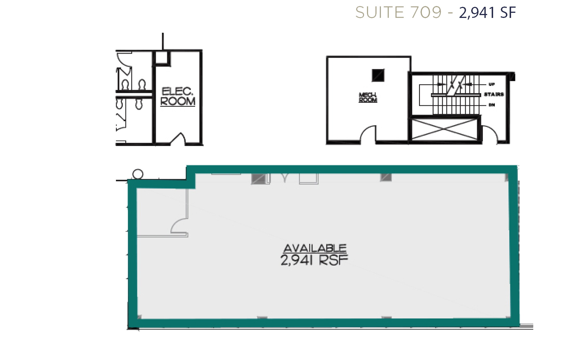 849 Fairmount Ave, Towson, MD for lease Floor Plan- Image 1 of 1