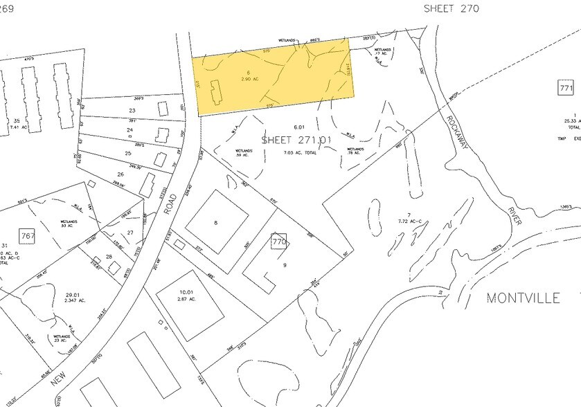 239 New Rd, Parsippany, NJ for sale - Plat Map - Image 1 of 1
