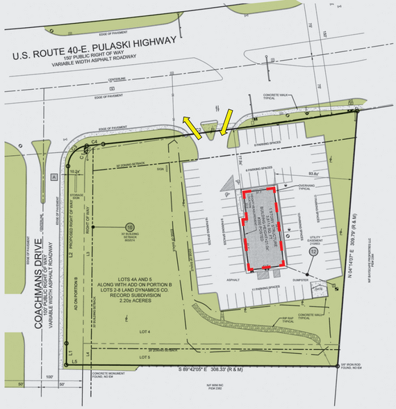 350 E Pulaski Hwy, Elkton, MD for lease - Site Plan - Image 2 of 2