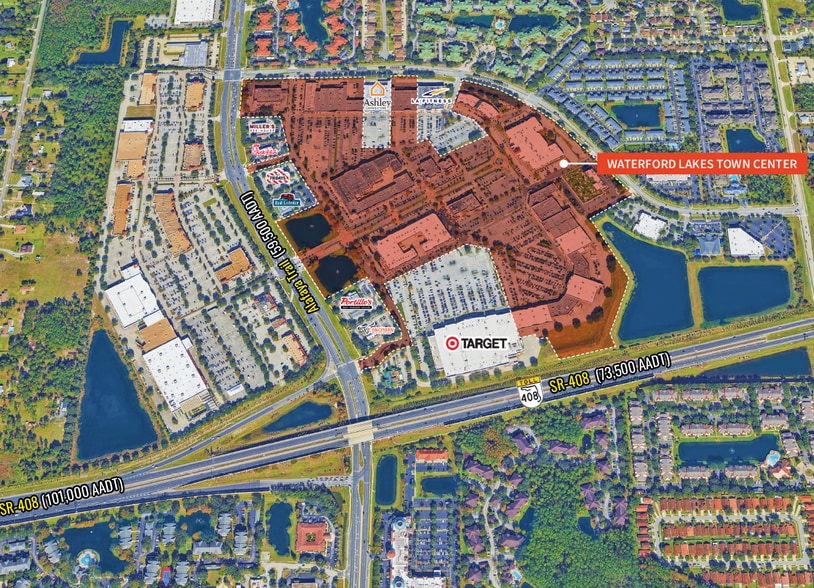 303-881 N Alafaya Trl, Orlando, FL for lease - Aerial - Image 3 of 28