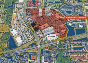 303-881 N Alafaya Trl, Orlando, FL - AERIAL map view