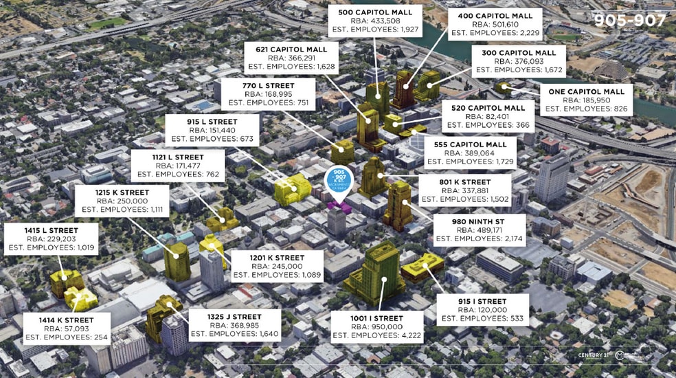 1017-1025 9th St, Sacramento, CA for lease - Building Photo - Image 3 of 11