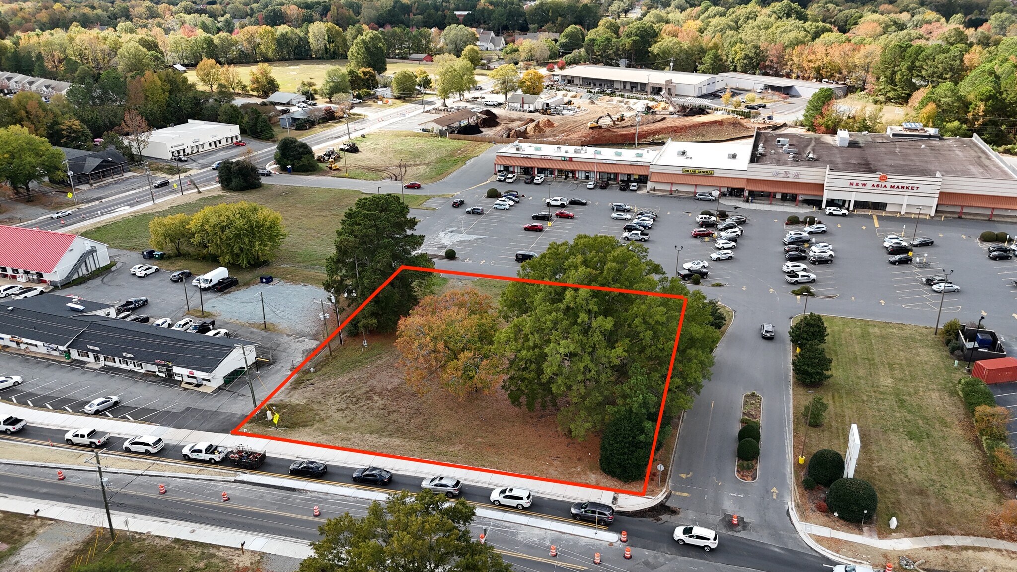 07 Potter Road, Matthews, NC for sale Aerial- Image 1 of 9